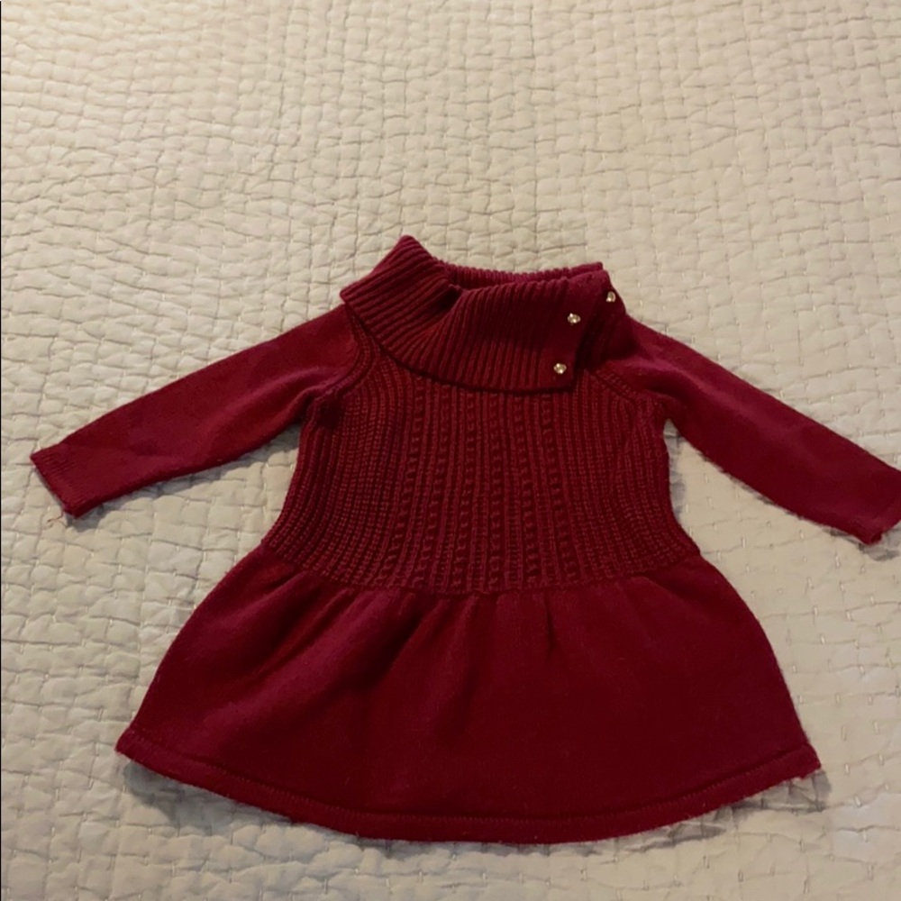 Cozy Janie & Jack 6-12m sweater dress
